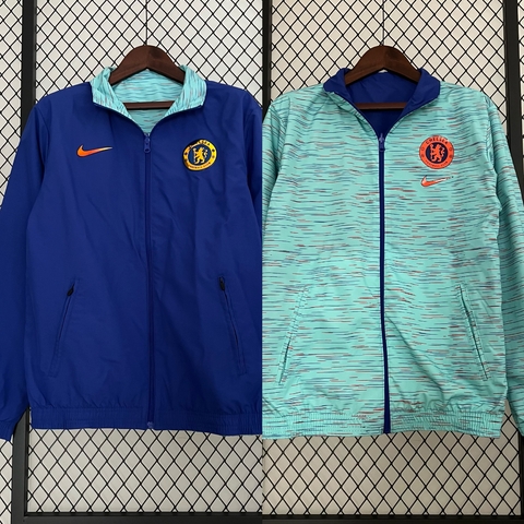 cortavento de futebol - Jaqueta do chelsea – corta vento chelsea - chelsea – blusa chelsea – jaqueta do chelsea dupla face – casaco chelsea - blusa de time - moletom de time 