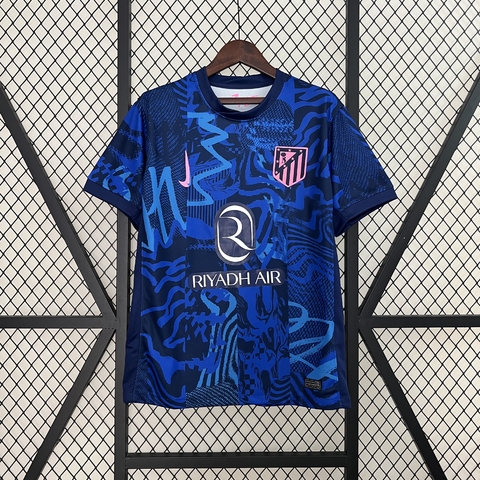Camisa tailandesa - camisa de time - camisa de futebol - camisa third atletico de madrid 24/25 - atleti - camisa do atletico de madrid 24/25 - camisa atletico de madrid - terceira camisa atlético de madrid 24/25