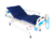 Colchão Air Tube Anti Escaras 220V Dellamed