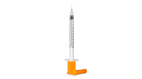 Seringa De Insulina 0,5 - Com Agulha - Cx com 100Un. Multilaser