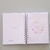 COMBO LIVRO DO BEBÊ E CADERNETA DA SAÚDE - Minimalista Rosa - comprar online