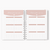 PLANNER DA NOIVA - Marrom Floral - loja online