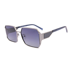Óculos Fuel polarizado modelo Torche retangular cor azul