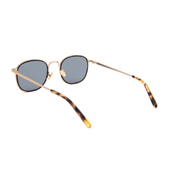Óculos Fuel metal panto cor dourado com lente dourado