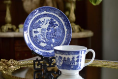 Taza para Te Loza Johnson Bros England, Pattern Blue Willow C1990 en internet