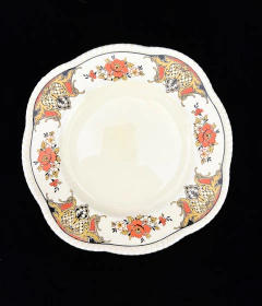 Plato Lunch Woods Ivory Ware England Pattern St. Leger C1930 en internet
