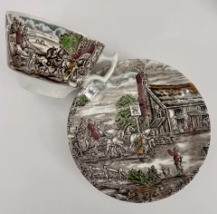 Juego para Te Wood&Sons England Pattern The Post House Multicolor C1950 - tienda online