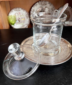 Set Dulcera Cristal con Presentoire y Cuchara - tienda online