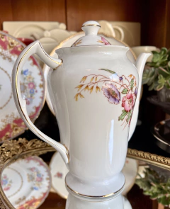Cafetera Porcelana Spenser Stevenson Co Ltd. England , Pattern Poppy C1948 - comprar online