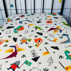 Imagem do LENÇOL DE ELÁSTICO O CAVALEIRO E O DRAGÃO 230 FIOS