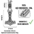 COLAR VIKING MARTELO THOR COM RUNA VIKING - comprar online