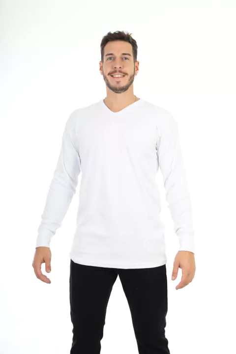 Camiseta Interlock Manga Larga - comprar online