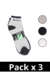Pack x3 Surtido Medias Dufour soquete - comprar online