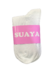 Pack x3 Media Caña Algodón Suaya Dama - Suaya