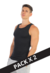 Pack x 2 Camiseta S/Mangas Algodón