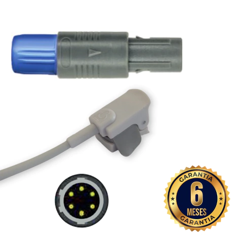 Sensor SpO2 IMFTEC - Clip Pediátrico - 02PCA22IF