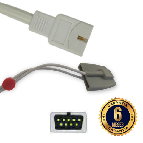 Sensor SpO2 Alfamed - DB9 - Silicone Pediátrico