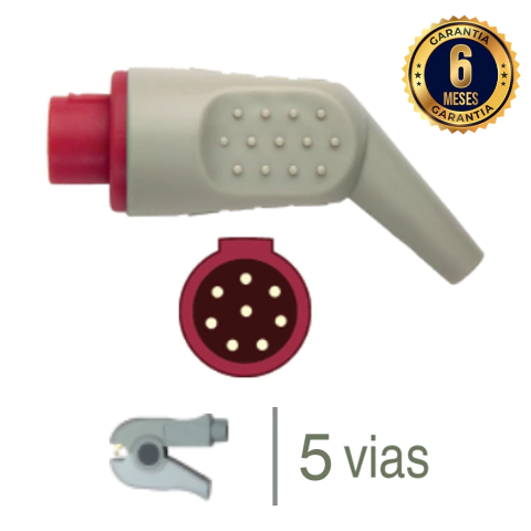 Cabo de ECG 5 vias Neopinch - Bionet