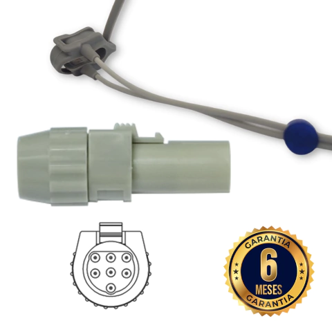 Sensor SpO2 DIXTAL - Neonatal Silicone Wrap - 02WSA09DI