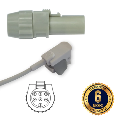 Sensor SpO2 DIXTAL - Clip Pediátrico - 02PCA09DI