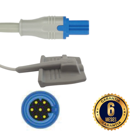 Sensor SpO2 DRAGER SIEMENS - Silicone Adulto