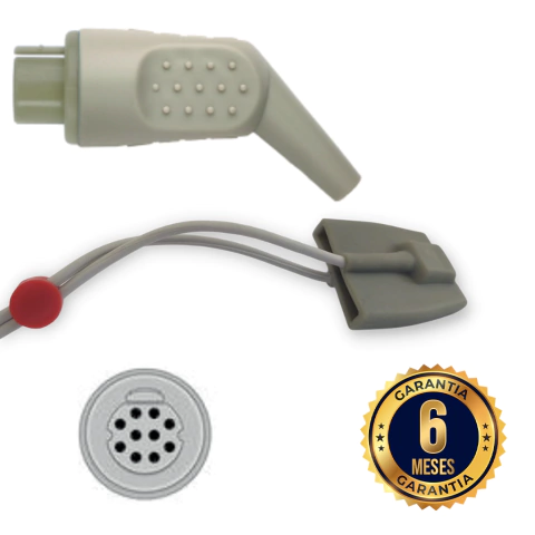 Sensor SpO2 GE DATEX - Silicone Pediátrico