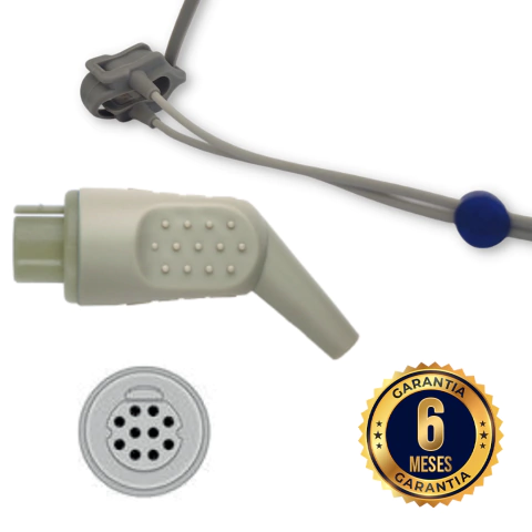 Sensor SpO2 GE DATEX - Silicone Wrap