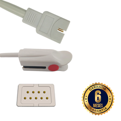 Sensor SpO2 INSTRAMED -DB9 - Clip Adulto