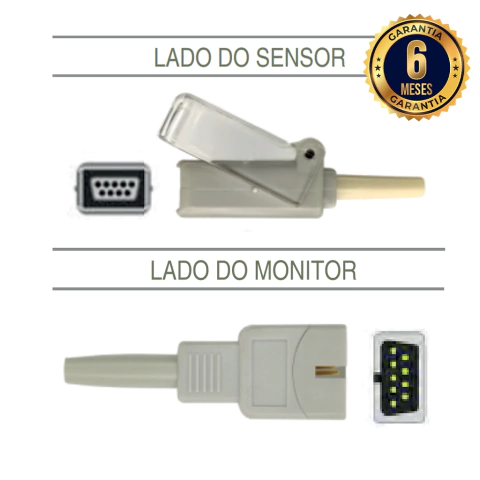 Cabo extensor para SpO2 - Instramed 9P