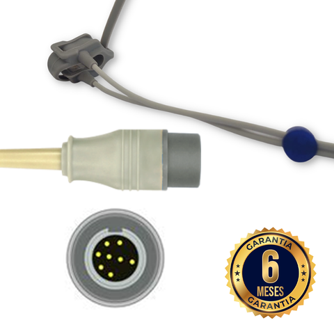 Sensor SpO2 MINDRAY- T5 - Oximax - Silicone Wrap