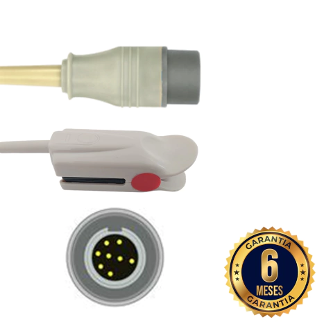 Sensor SpO2 MINDRAY- T5 - Oximax - Clip Adulto - 02ASA35MI