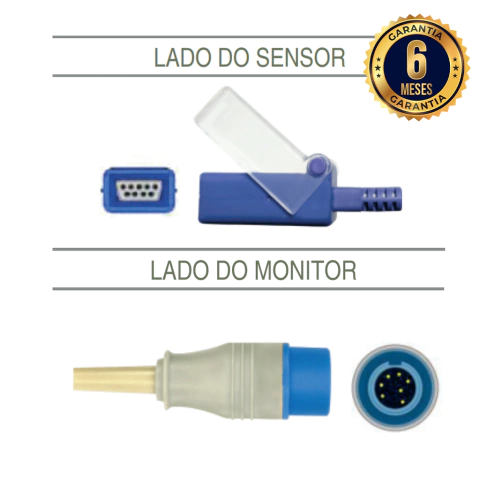 Cabo extensor para SpO2 - Mindray