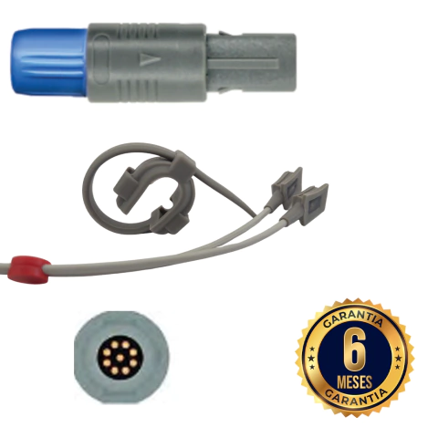 Sensor SpO2 NIHON KOHDEN Redel 9 pinos - Neonatal