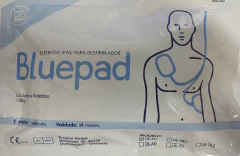Pás - Eletrodo descartável compatível com Desfibrilador Medtronic Physiocontrol, Osatu Bexen, Cardioline, Midray, Jousing e Stryker - BluePad* na internet