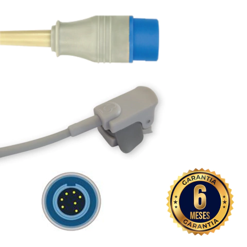 Sensor SpO2 MINDRAY- T5 - Clip Pediátrico - 02PCA25MI
