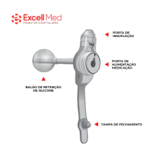 Sonda de Gastrostomia 18FR Botton Mic Key* - comprar online