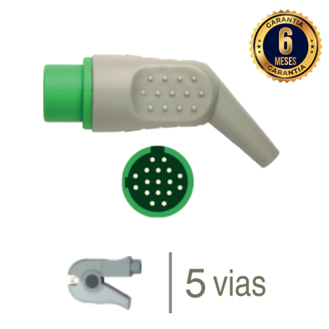 Cabo de ECG 5 vias Neopinch - Spacelabs