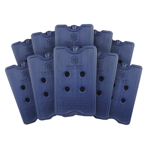 Imagem do Kit Gelo Gel Placa Artificial Reutilizável Rígido 700ml Azul 24, 10 ou 6 Unidades