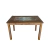 Mesa Rústica Estrutura Robusta Pinus Taeda 120cm Sala Jantar