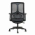 Cadeira Office Executiva Málaga Ergonimica Giratória Para Escritório Sem Encosto De Cabeça Preto World Cadeiras
