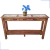Aparador De Madeira Rustico Estilo Retrô Vintage 150Cm
