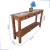 Aparador De Madeira Rustico Estilo Retrô Vintage 150Cm - comprar online