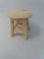 BANQUETA DE PINUS BAIXA SUPER RESISTENTE SUPORTA 140KG - comprar online