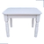 Mesa Mesinha Infantil Retangular 52x68 Para Desenhar ou Colorir Infantil Torneada Pintura Laqueada