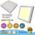 LUMINARIA LED SOBREPOR Plafon LED Quadrado 18W