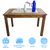 Mesa 120cm De Madeira Rustica Sala De Jantar E Cozinha - loja online