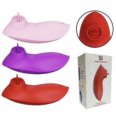 Vibrador de Clitóris com Língua Estimuladora 12 ritimos - SI