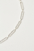Collar Glow plata