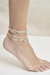 Tobillera Tandem Plata - comprar online