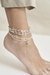 Tobillera Cherry Plata - comprar online